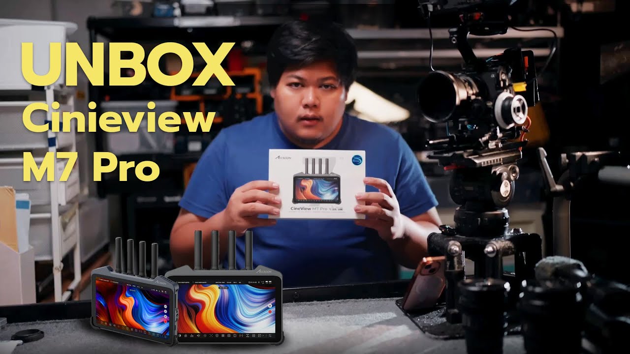 Cineview M7 Pro I มิติใหม่ของ จอมอนิเตอร์’ ที่ทำได้มากกว่าแค่ดู 4K60  ส่งสัญญาณไว เทคจัดเต็ม🔥