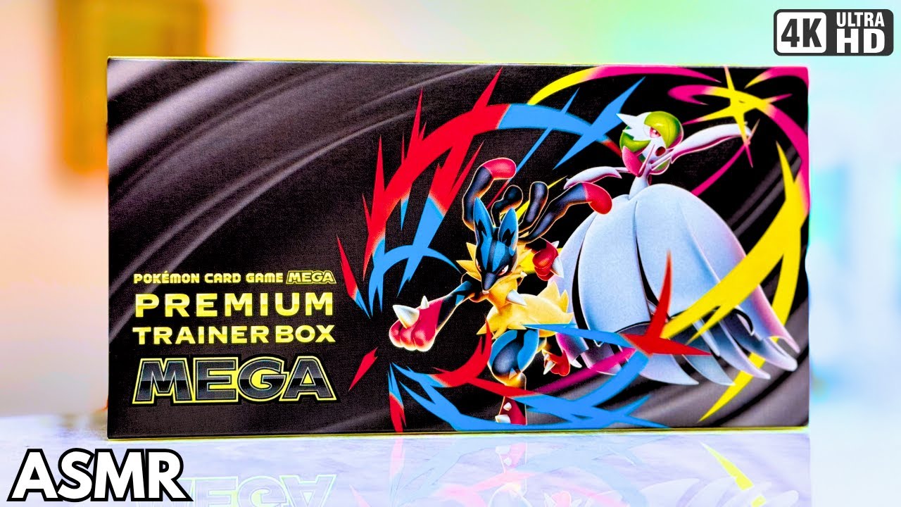 ASMR | Pokemon Mega Brave & Mega Symphonia Opening ✨ NEW SET | Relaxing 4K Pulls