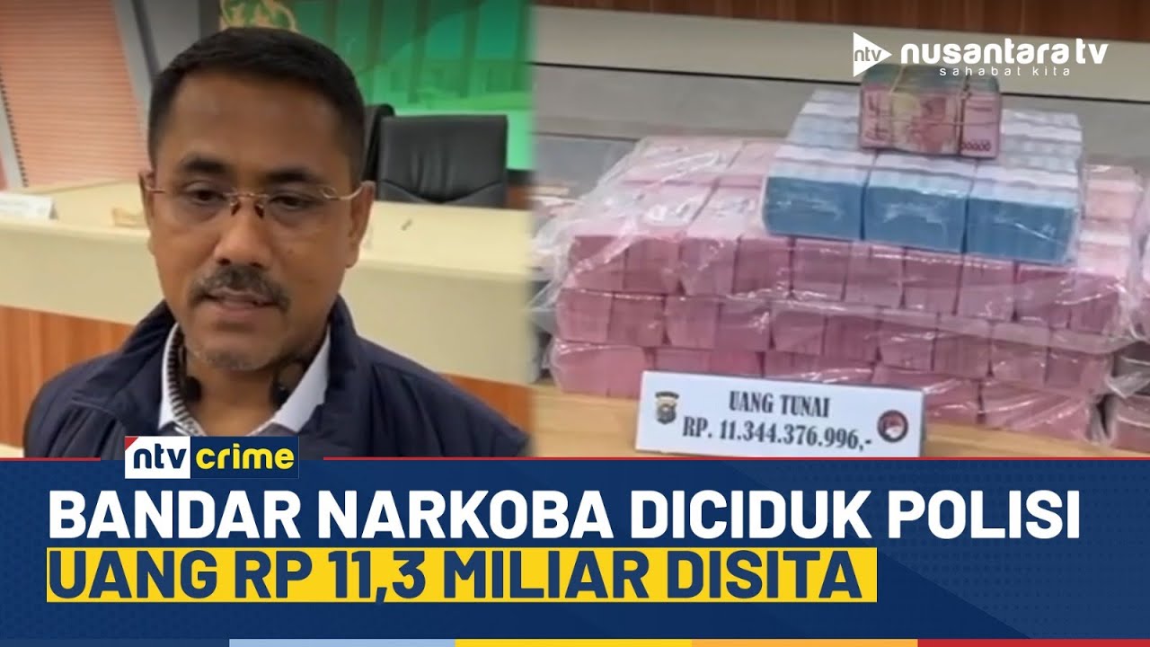 Menegangkan! Bandar Narkoba di Riau Ditangkap, Polisi Sita Uang Rp11,3 Miliar | NTV CRIME