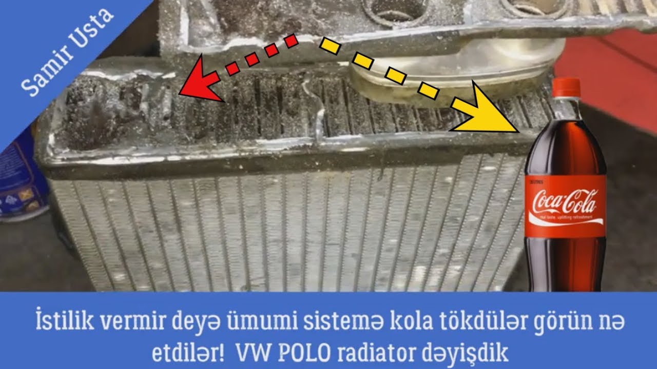 İSTİLİK RADİATORU TUTULUB DEYƏ ↷ MÜHƏRRİKƏ KOLA TÖKDÜLƏR↷ GÖRÜN NƏ OLDU !!!