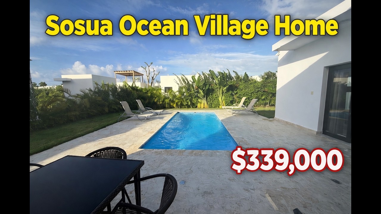 Дом в Sosua Ocean Village. Фантастическое семейное сообщество с невероятными удобствами. Цена: 33...