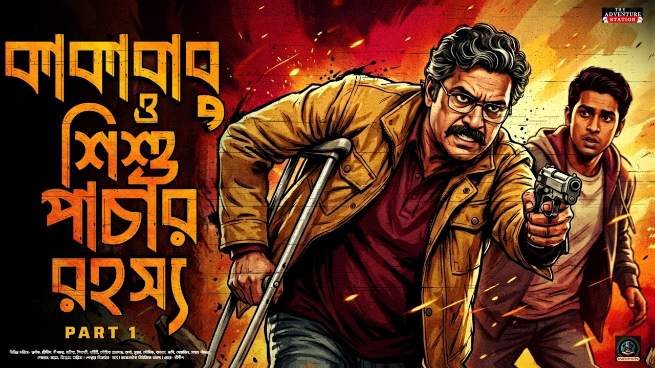 কাকাবাবু ও শিশু চোরের দল। Goyenda Golpo। Bengali Detective Audio Story।Thriller