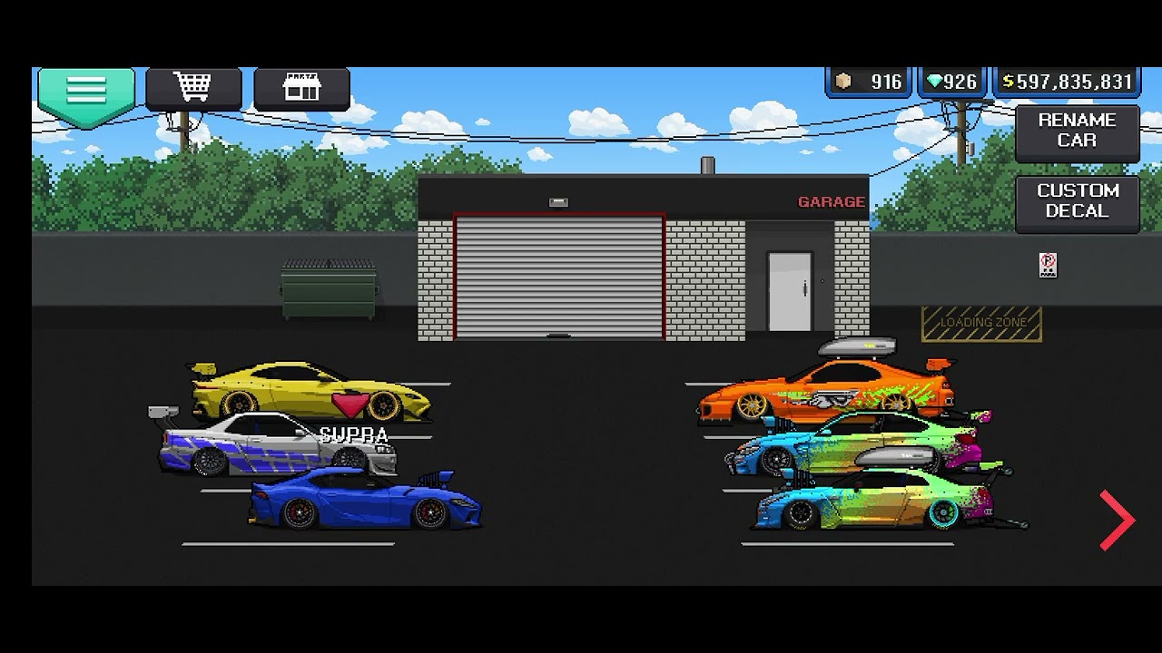 Makeing powerful car in pixar car racer 🏎️🏎️
