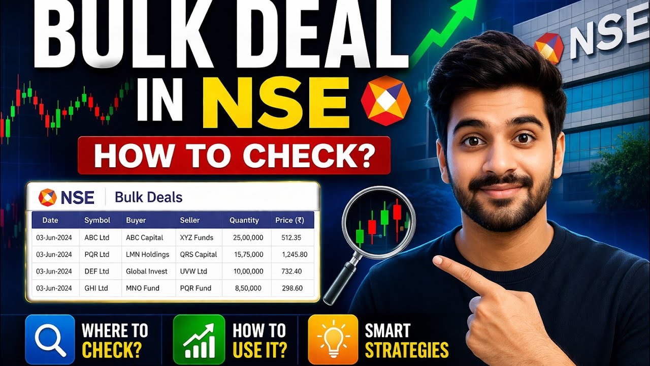 how to know bulk deals in nse