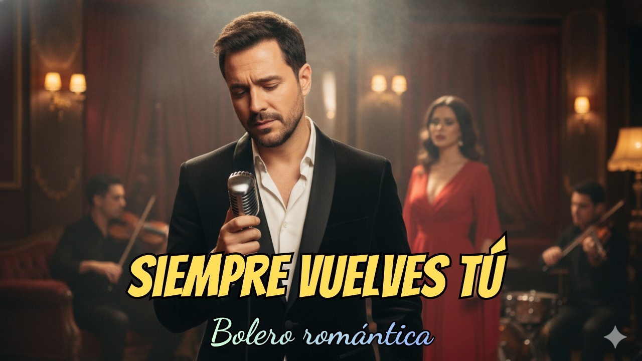 Boleros Románticos en Español | Siempre Vuelves Tú, Donde Descansa Tu Voz, En la Luz de Tu Mirar