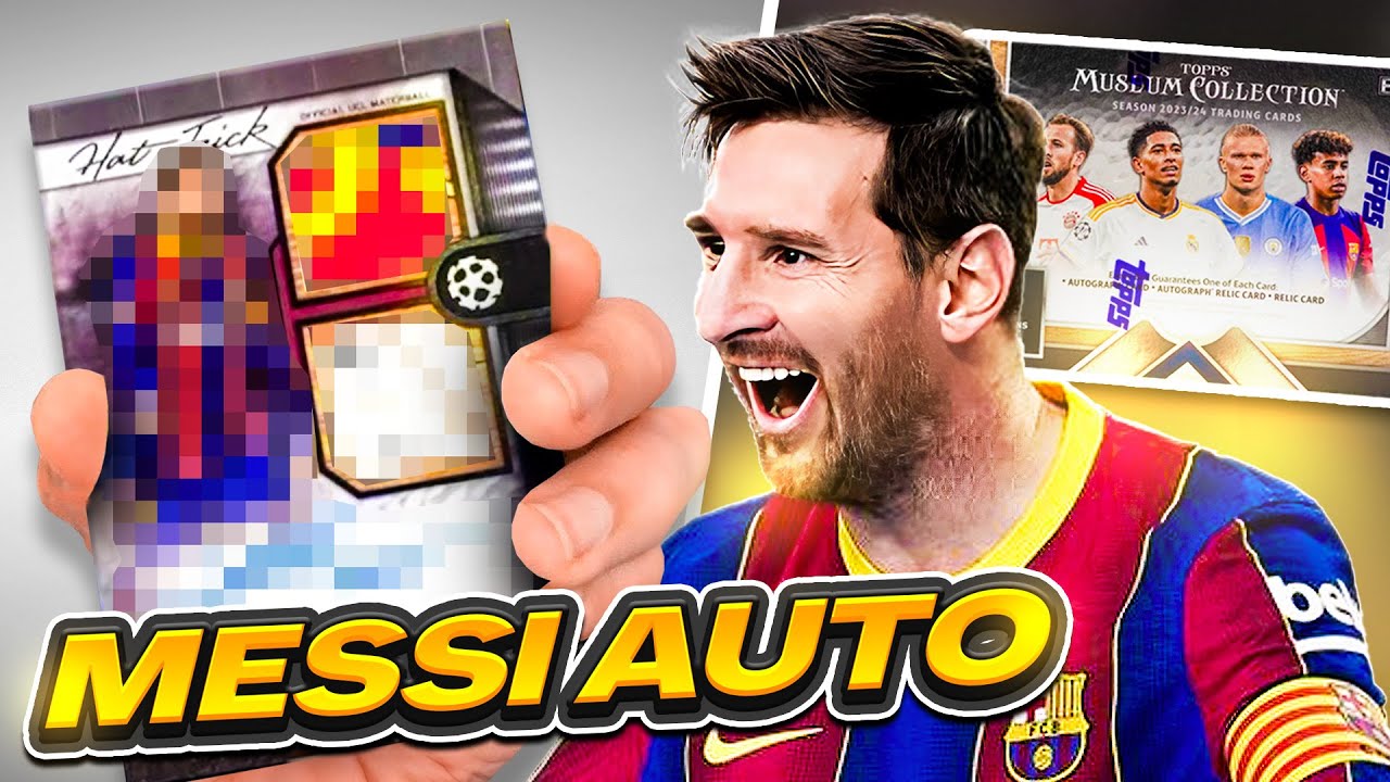 INSANE MESSI AUTO DUAL PATCH! | TOPPS MUSEUM COLLECTION 2023/24