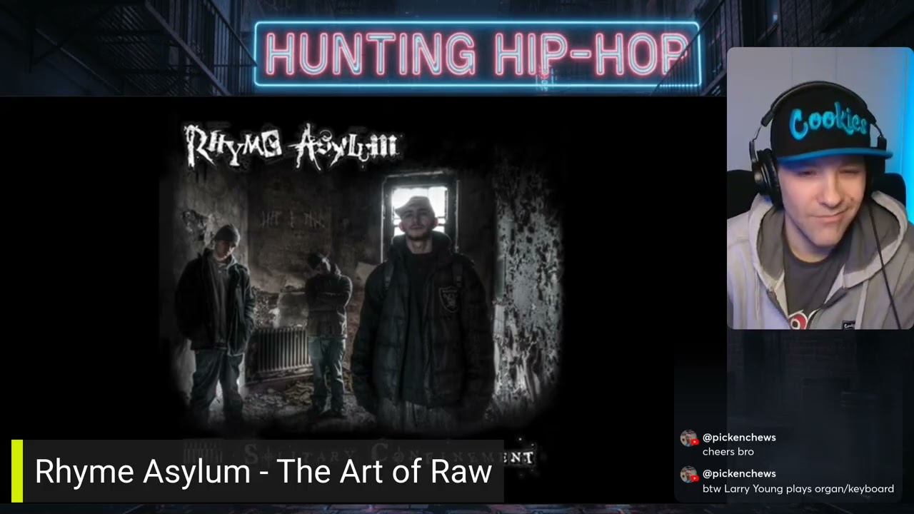 Rhyme Asylum - The Art of Raw [REACTION]