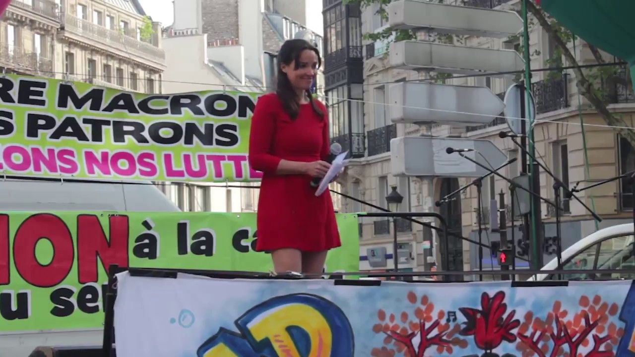 Audrey Vernon rend un hommage émouvant aux cheminots et à Edouard Postal
