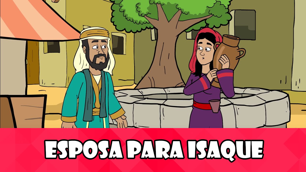DESENHOS BÍBLICOS - ESPOSA PARA ISAQUE