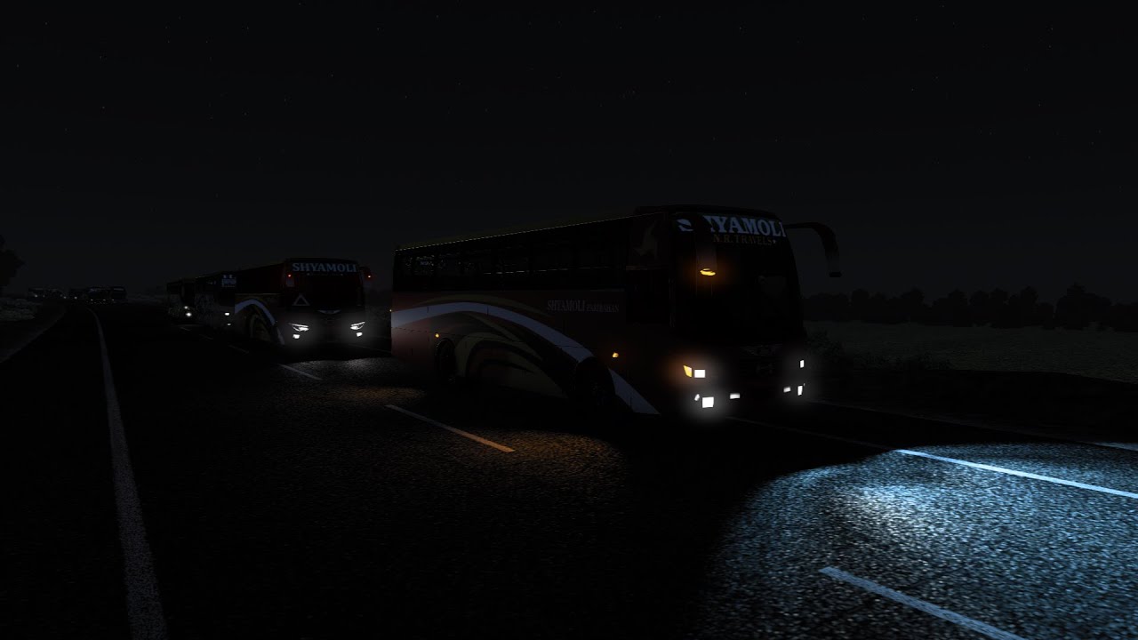 ETS2 : LONG ROUTE ( DHAKA TO DINAJPUR ) REALISTIC DRIVING MBD V6