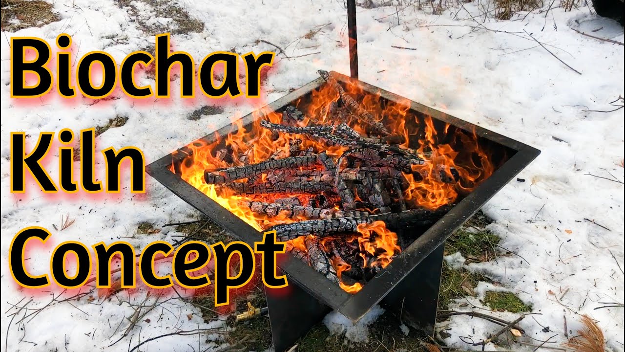 Biochar Kiln - Experimental Mobile Cone Kiln