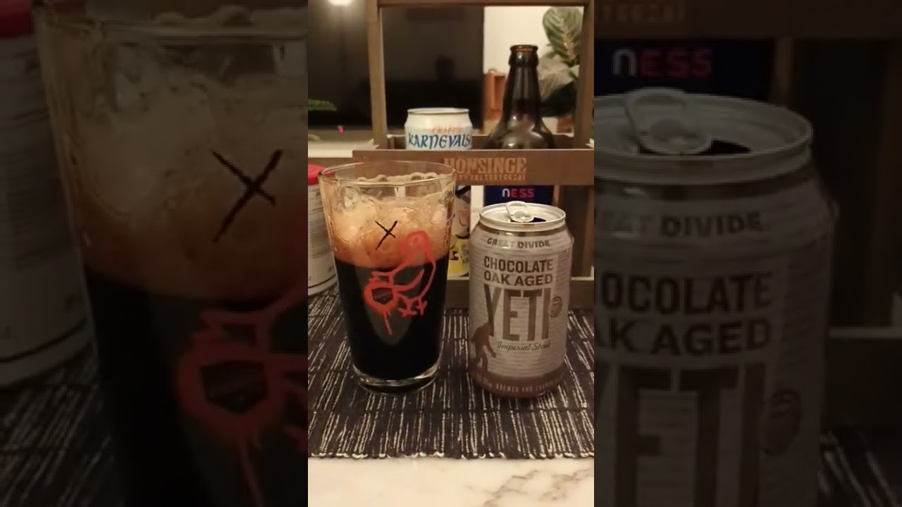 # 1775 Great Divide Brewing Co Chocolate Oak Aged Yeti Imperial Stout 9.5 % (American Craft Beer)