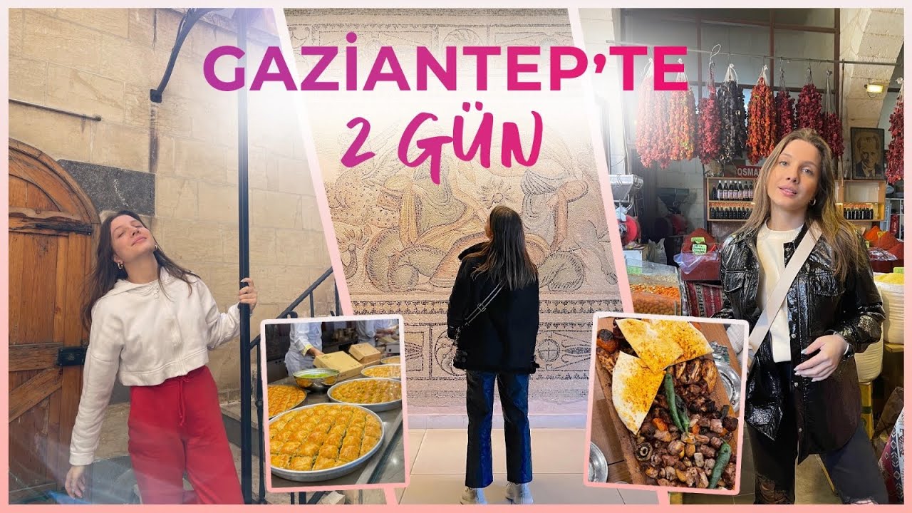 GAZİANTEP’TE 2 GÜN | 4 KİLO ALDIK!!!!🤩
