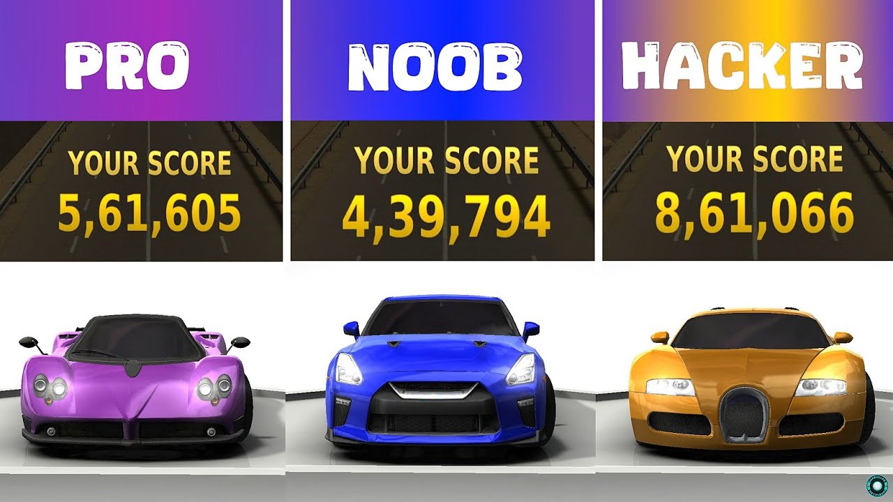 Traffic Racer - NOOB vs PRO vs HACKER | Part 3 | Noob To Pro Journey || Official Gameplay