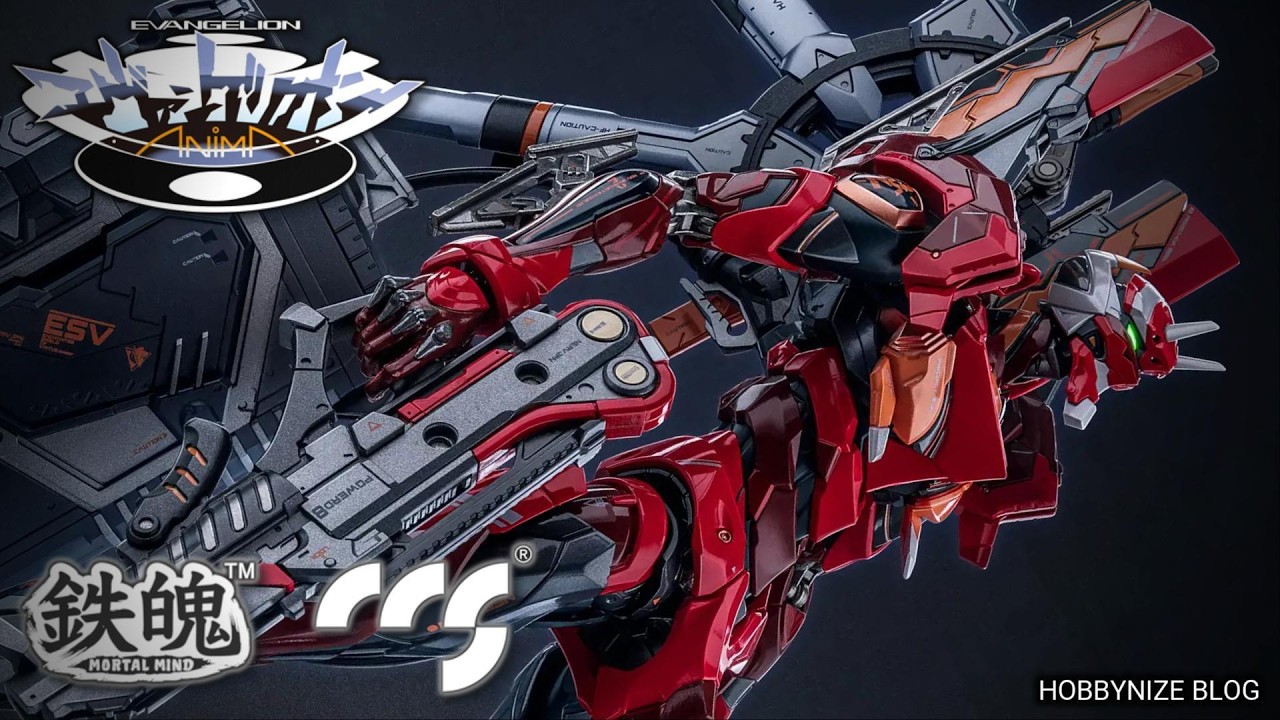 Подвижная фигурка из сплава Evanangelion Unit-02 Type II от CCSTOYS, серия MORTAL MIND.