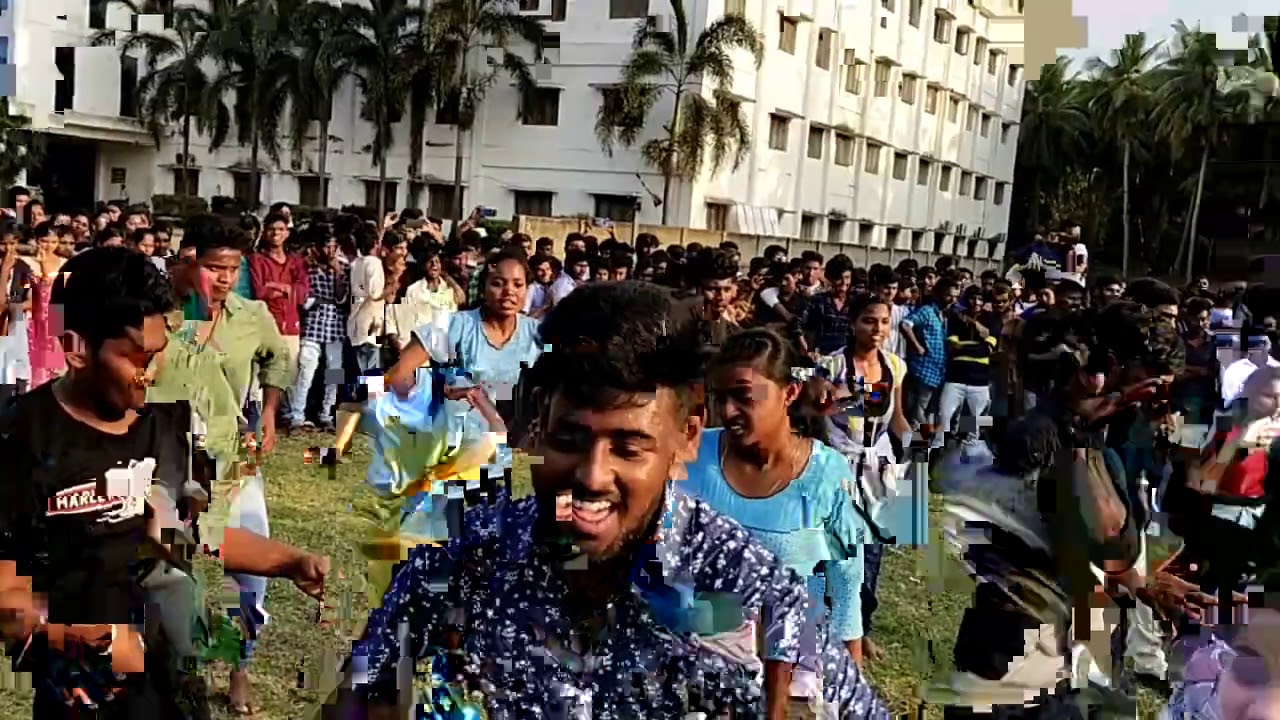 aims college mummidivaram fest 2020(flash mob)