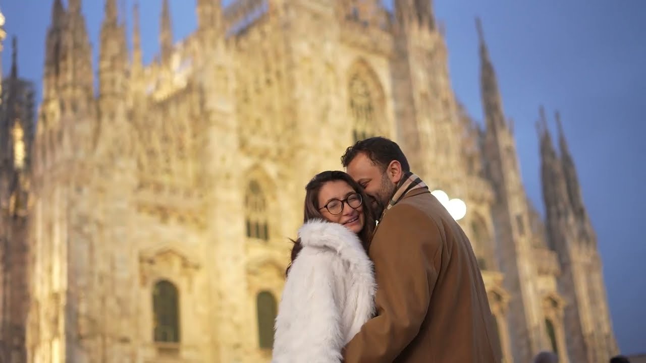Saad & Ghida - Romantic theatre proposal in Milan