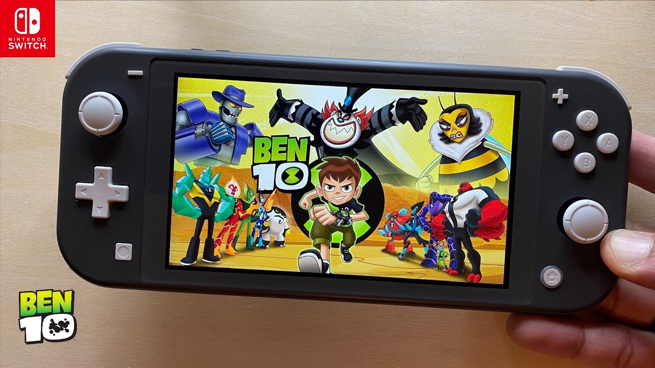 Ben 10 Nintendo Switch Lite Gameplay