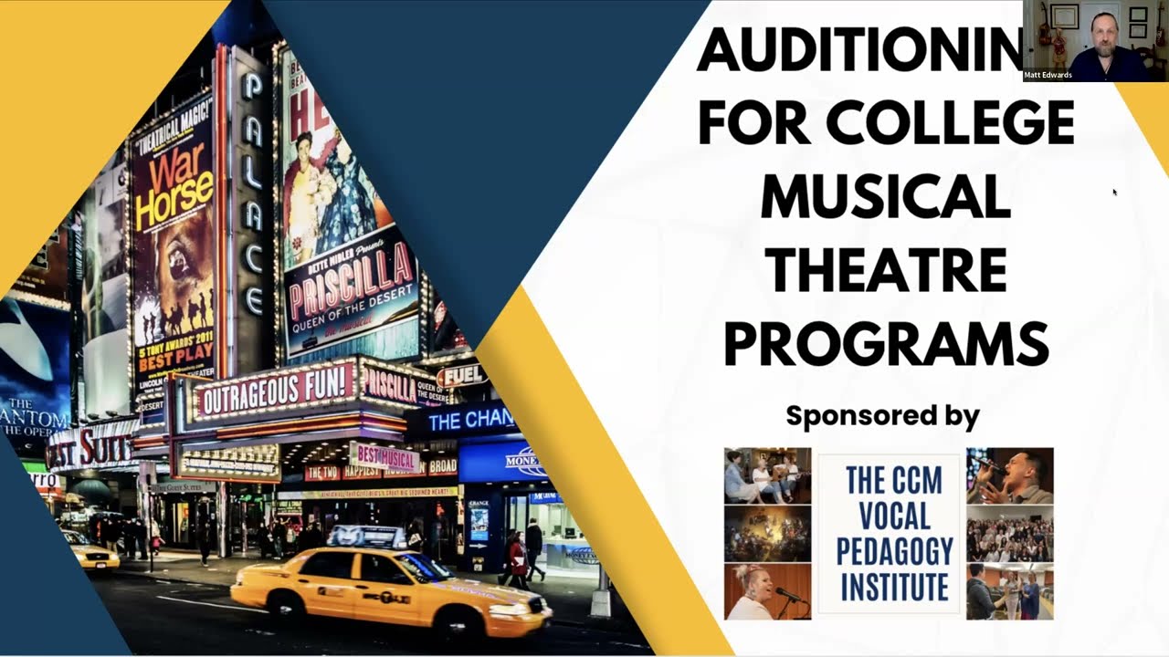 Navigating the College Audition Process for Musical Theatre Programs