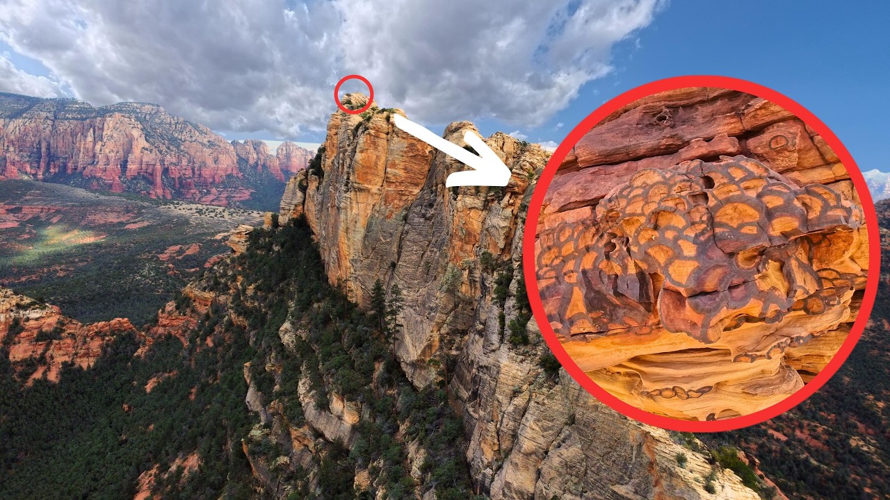 I Found a Rare Geologic Feature on Top of The Sharks Fin