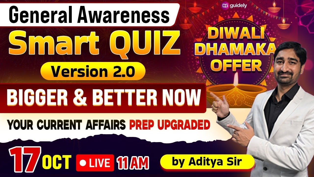 🔥Score High in Banking GA with Smart Quiz 2.0 | All Banking GA Exam Preparation | GA By Aditya Sir
