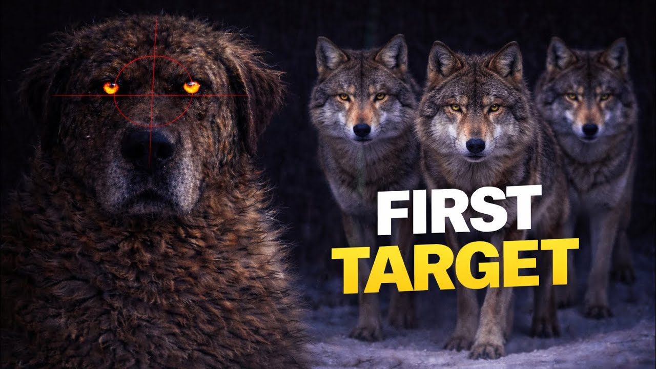 The dog wolves target