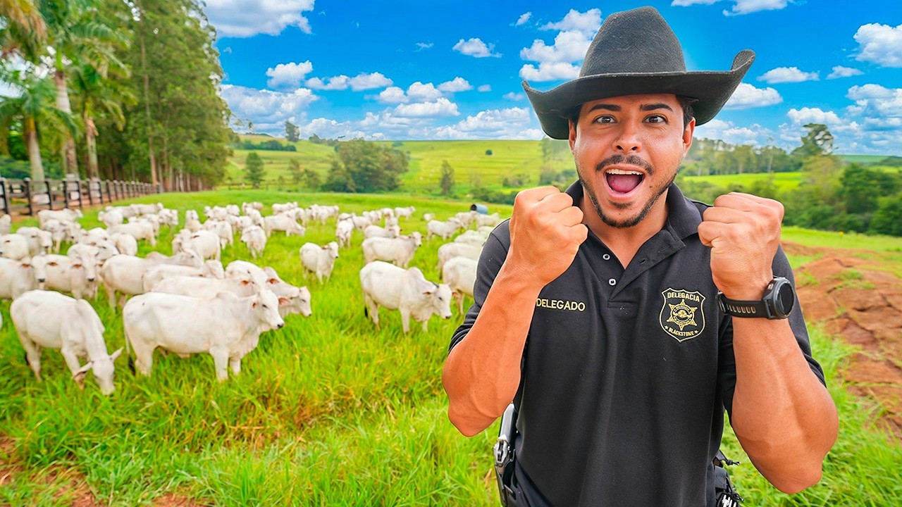 COMPREI 50 CABEÇAS DE GADO NELORE PARA A FAZENDA