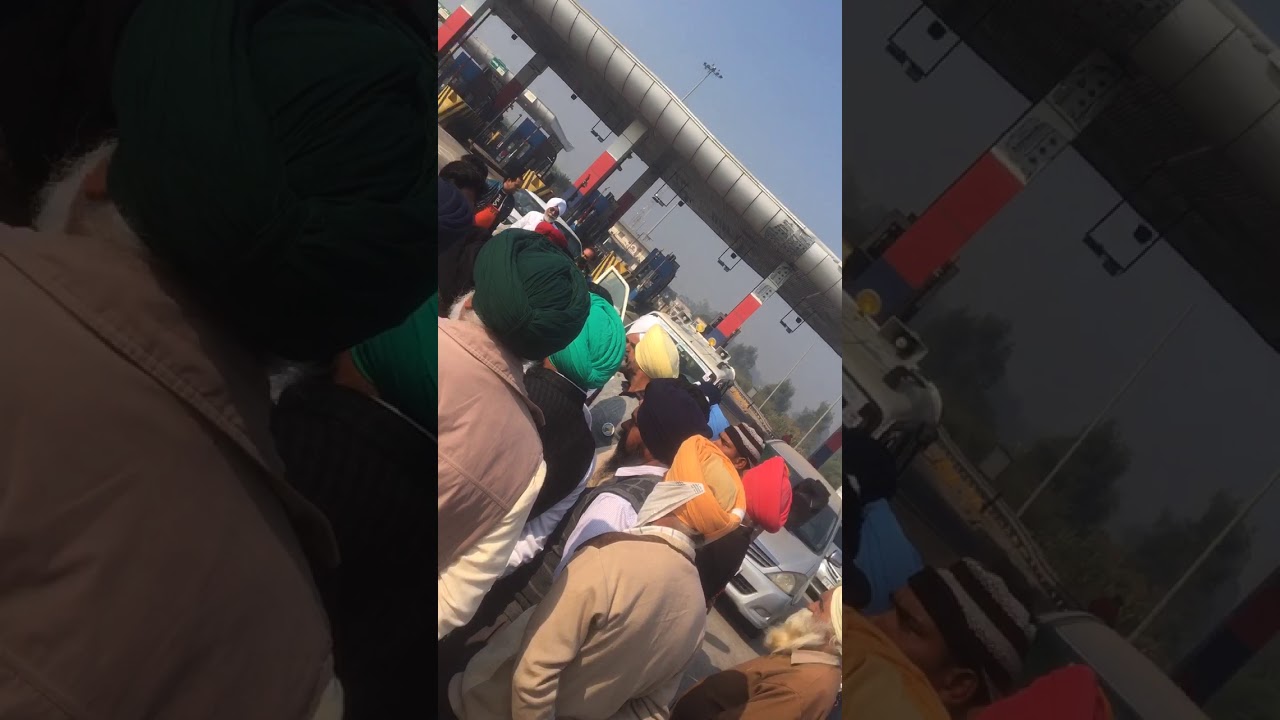 Shambhu toll tax free by Kissan Union 25/12/2020