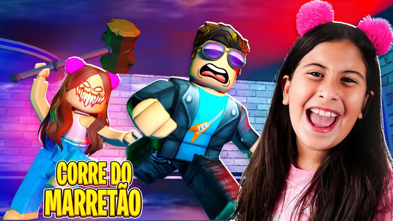 ROBLOX - MARRET&Atilde;O EM FAM&Iacute;LIA - Dei muita marretada no meu pai - Flee The Facility