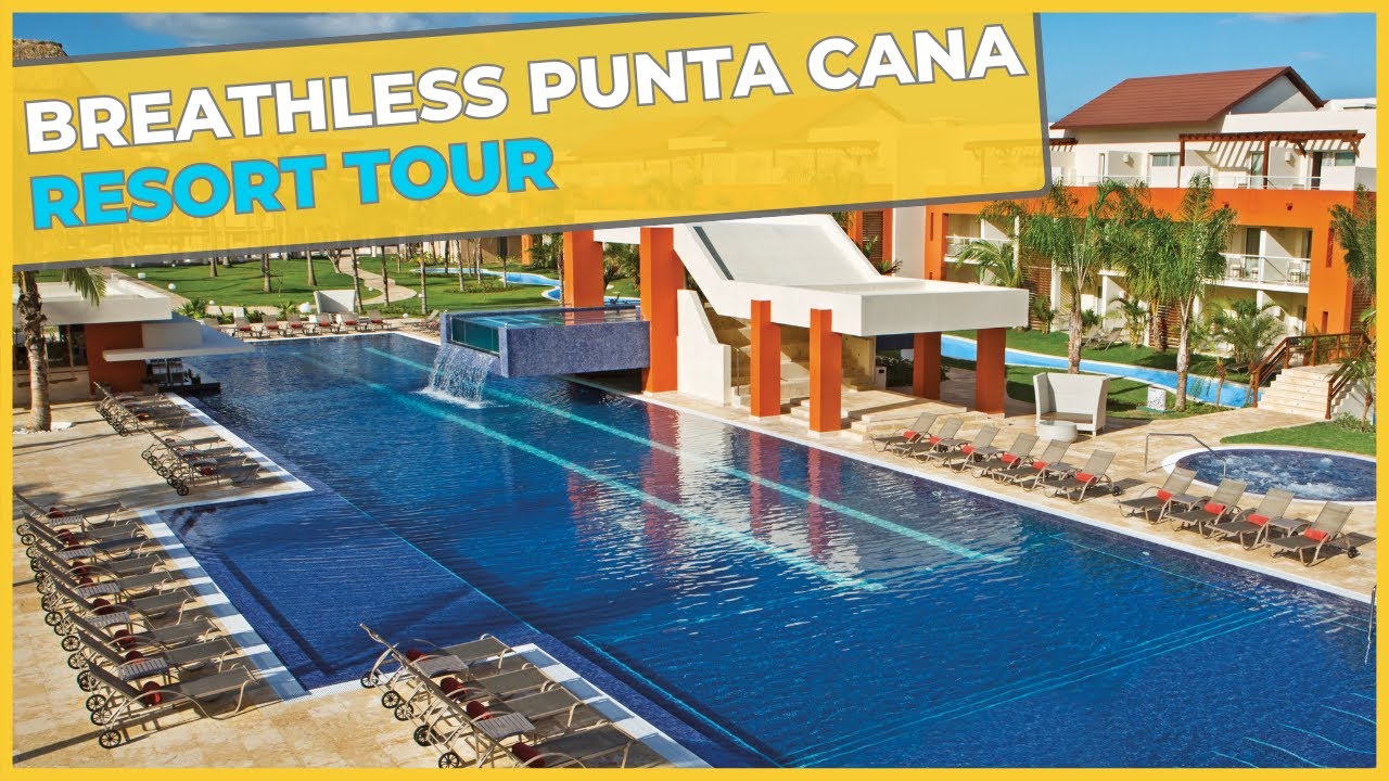 Breathless Punta Cana Resort and Spa: Курорт «Все включено» только для взрослых - Обзор курорта (4K)