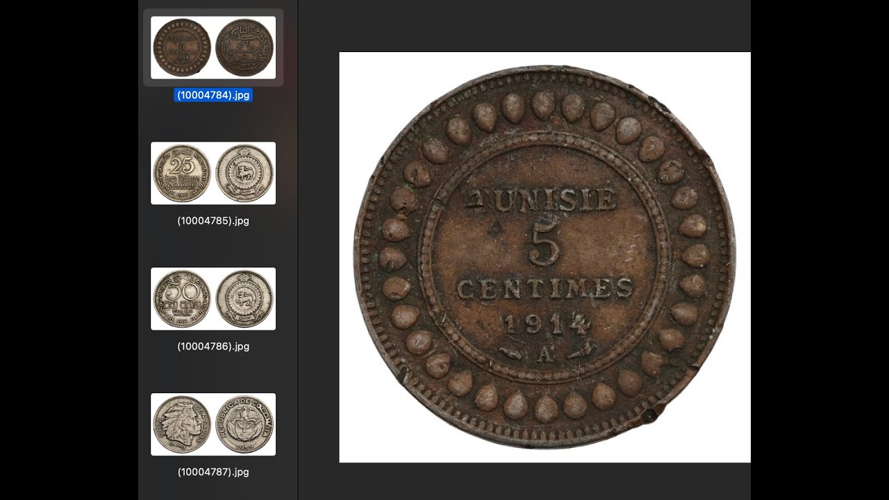 Numista Coin Identification Application
