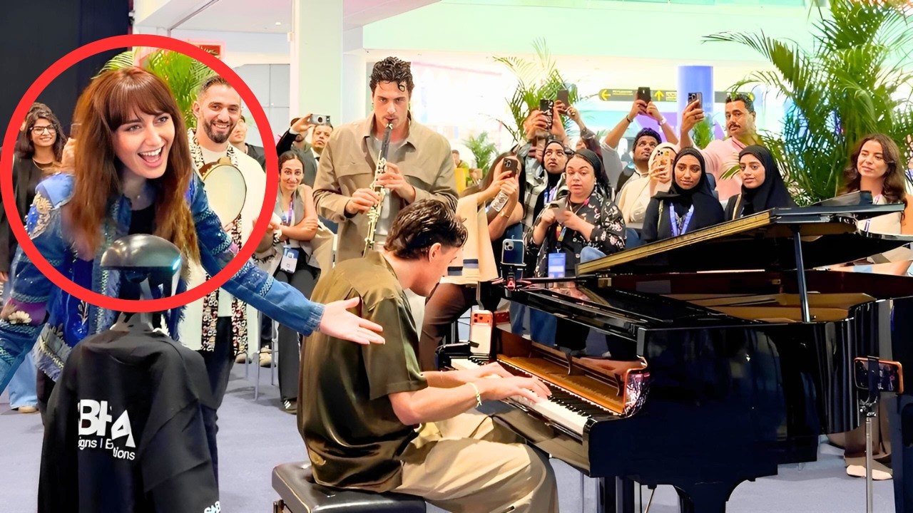 Arabic star surprises a whole crowd ?? 🤯