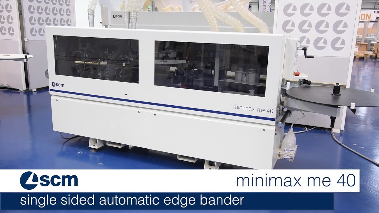 Single sided automatic edge bander SCM minimax me 40