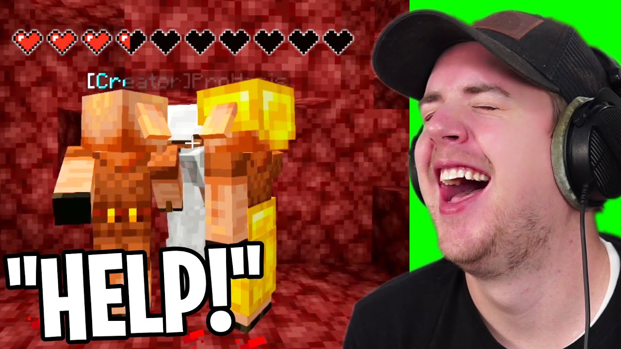 I TROLLED my best Friend in the NETHER! (Minecraft SMP)