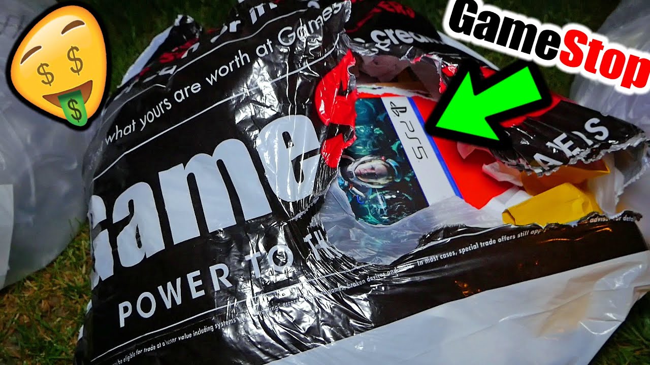 СОТРУДНИКИ GAMESTOP ОСТАВИЛИ МНЕ ДЖЕКПОТ! СКОРО ныряю в мусорный бак!