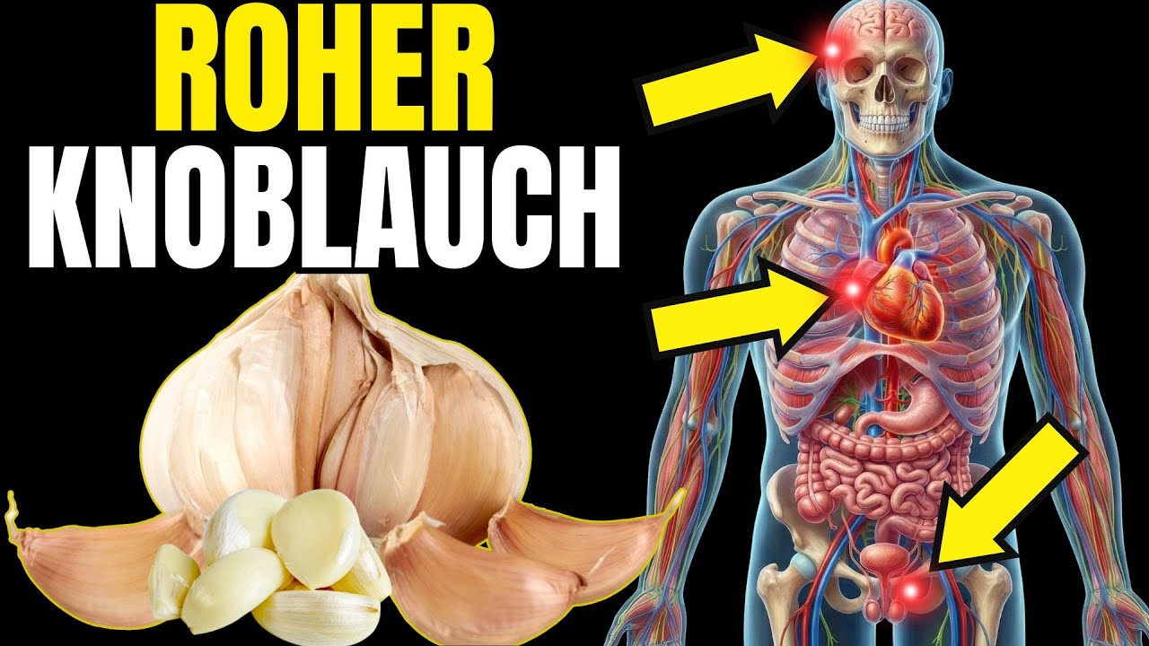 Krankheiten, die durch rohen Knoblauch verbessert/geheilt werden können (Richtige Aktivierung)!