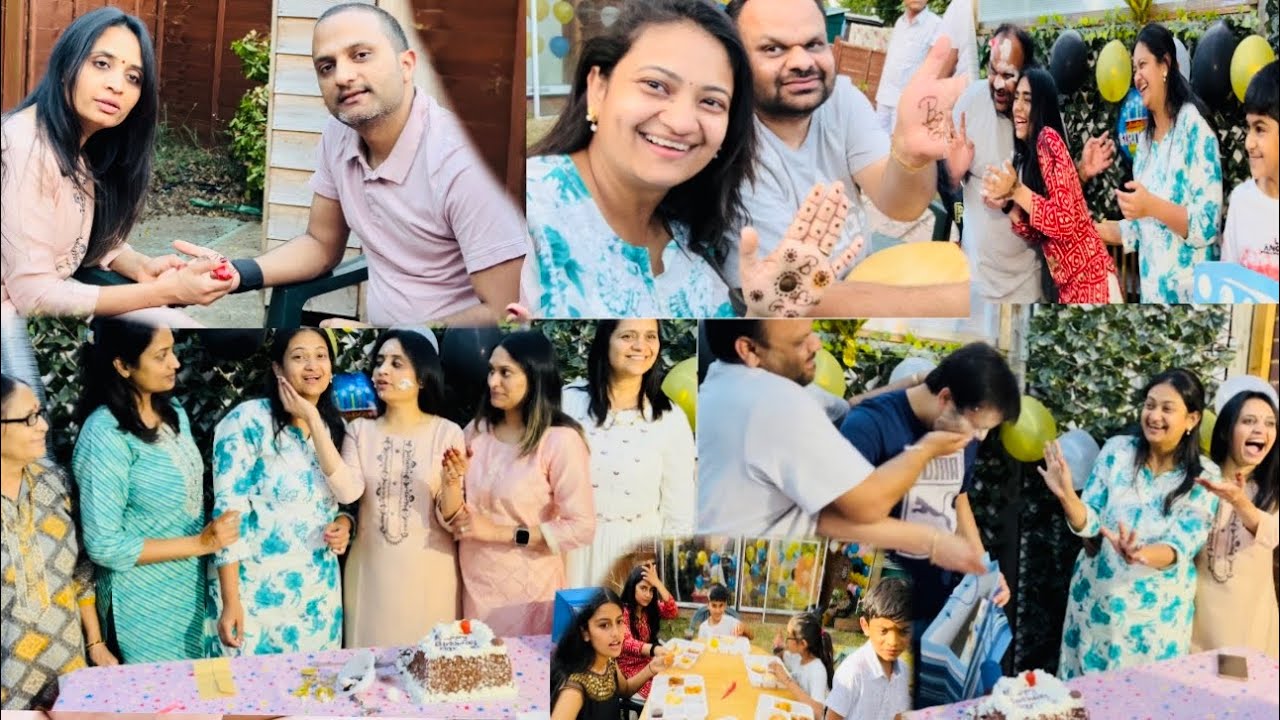 London me ki birthday party aur mahendi party|#mahendi #mahendidesign