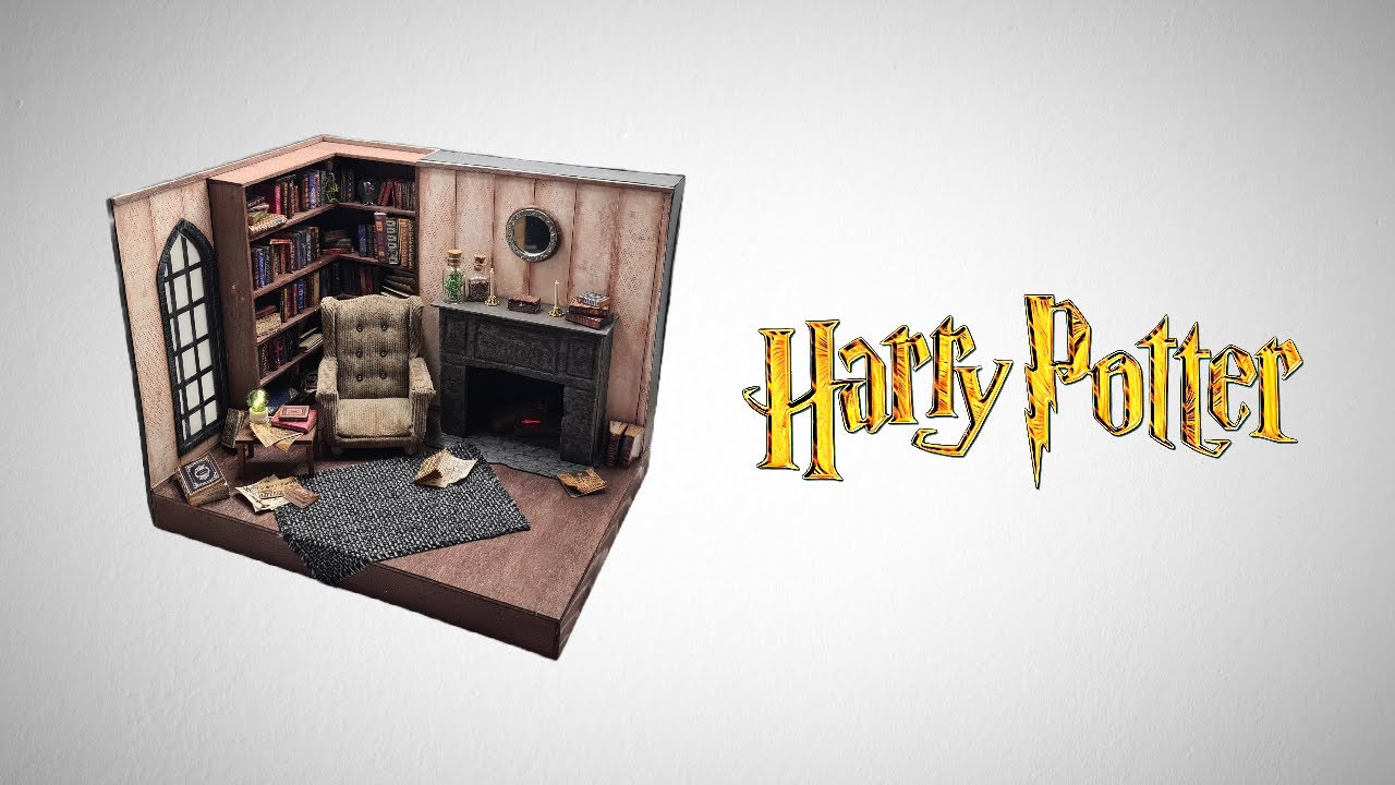 Professor Snape's Room Miniature | Harry Potter miniature