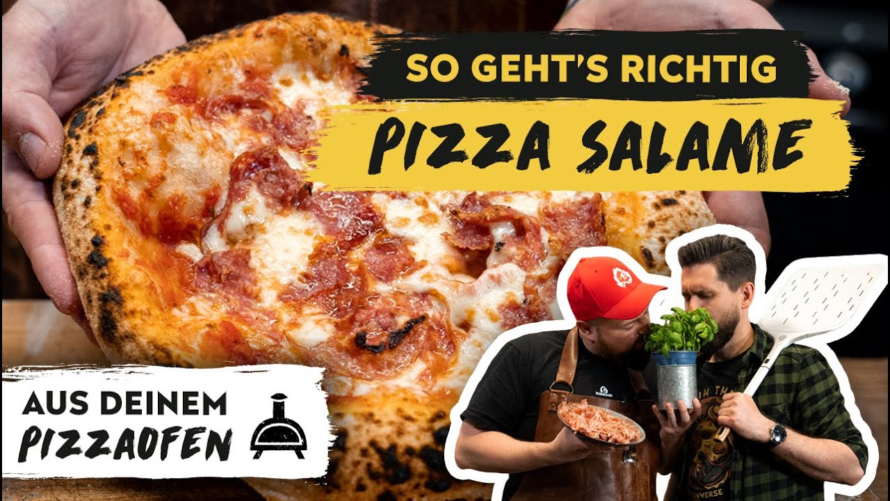 Pizza Salami im Pizzaofen | Burnhard Nero Test | BBQ Madness