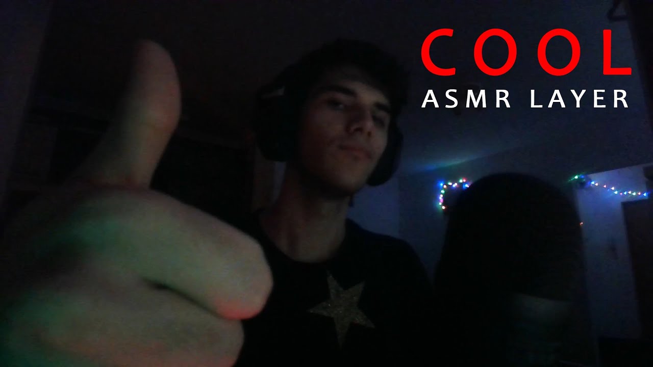 Cool ASMR Layered Video ( tapping , scratching , mouth sounds )