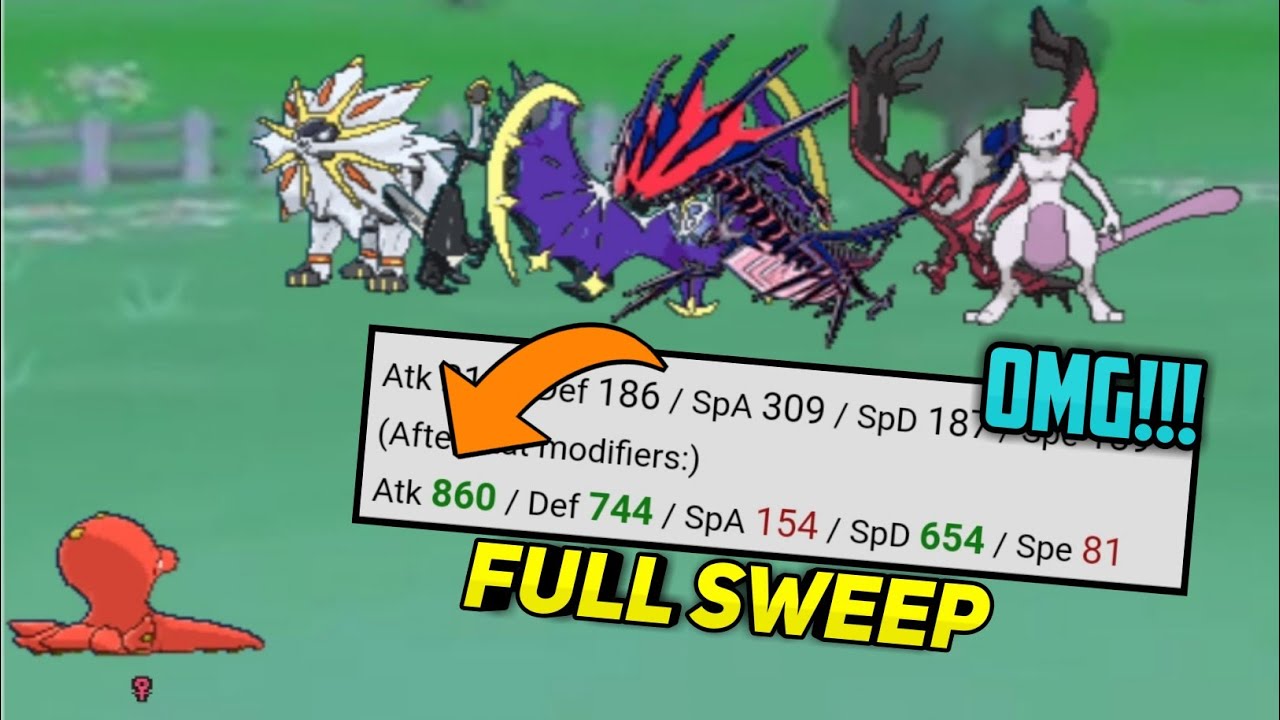 Moody Octilerry Sweep 🐙🐙 || Epic Pokemon Showdown Sweeps