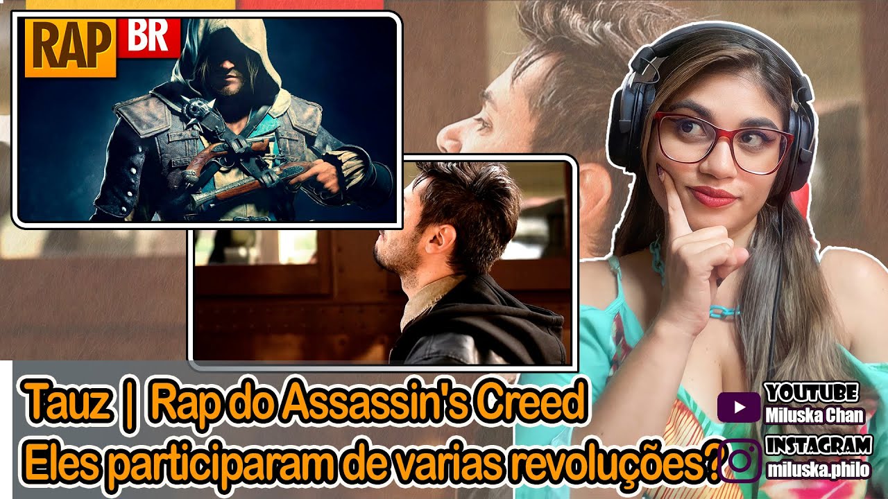 Reagindo a Rap do Assassin's Creed | Rap do Assassin's Creed Syndicate | Tauz RapGame