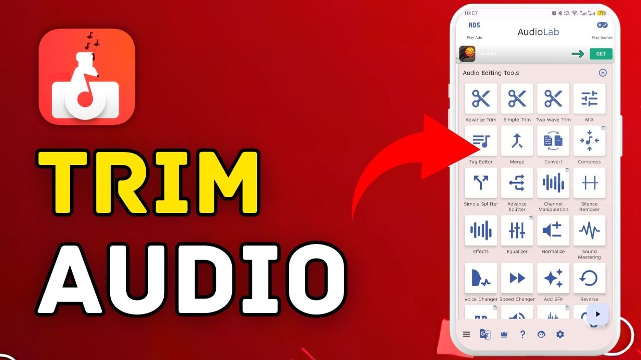 How to Trim Audio in AudioLab 2025?