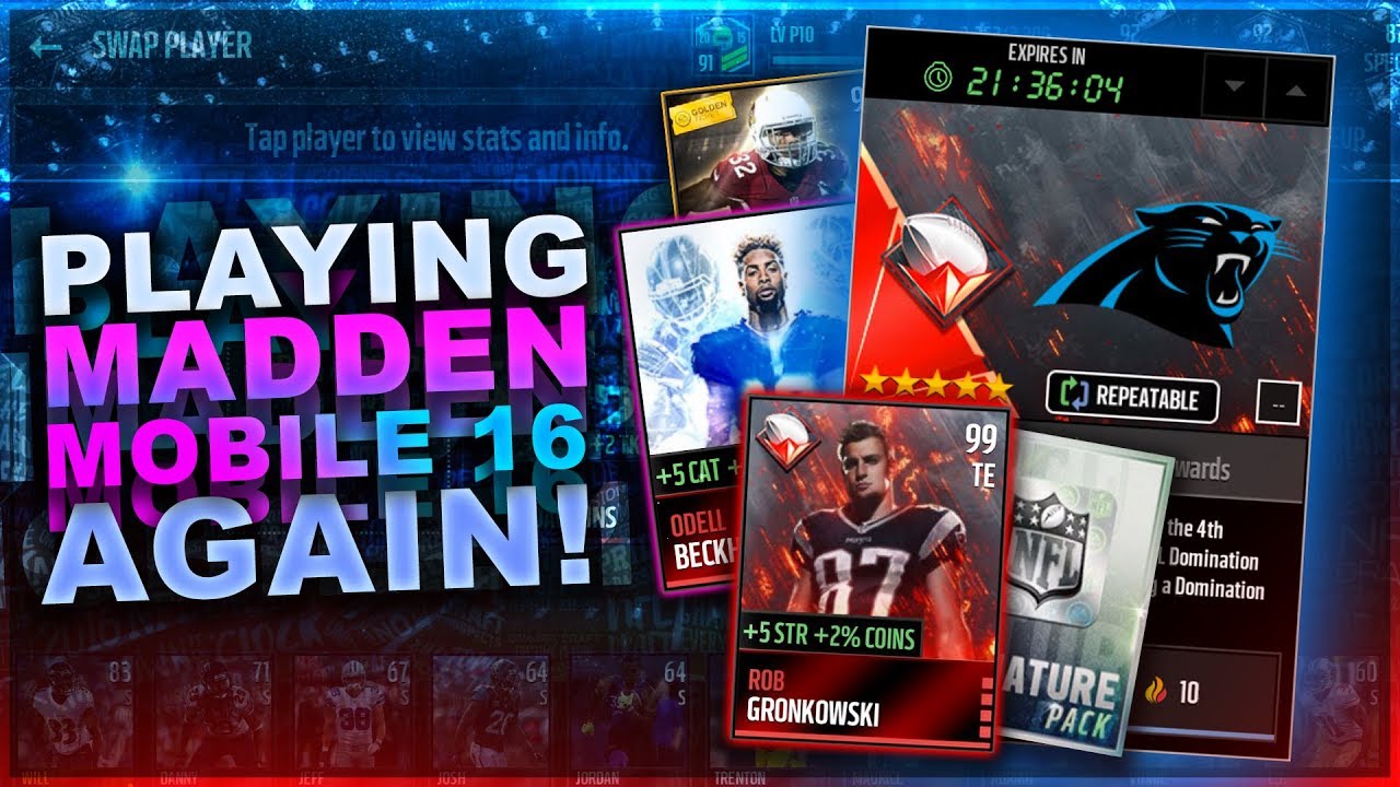 PLAYING MADDEN MOBILE 16 AGAIN! (COMPLETE REVIEW)