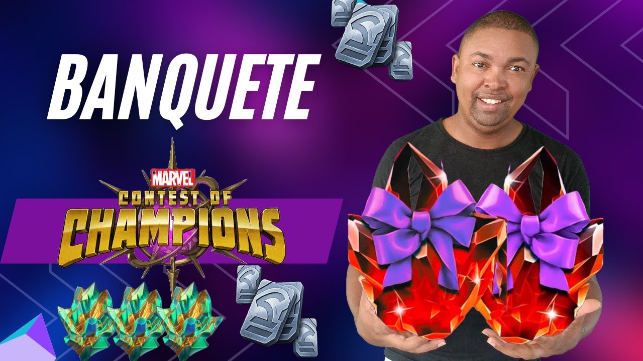Banquete Marvel: Abrindo 30 Cristais e Pegando Medusa R3!