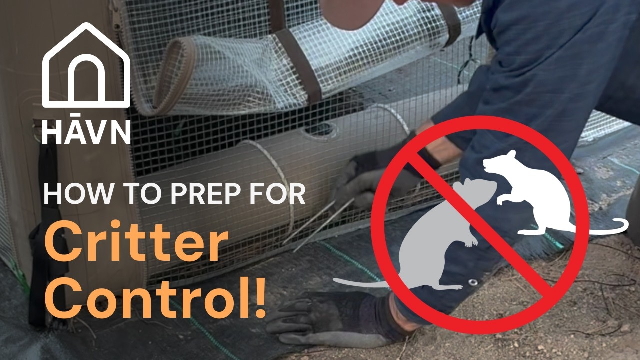How to Keep Rodents & Critters Out of Your HĀVN Greenhouse (Vent Screen DIY)