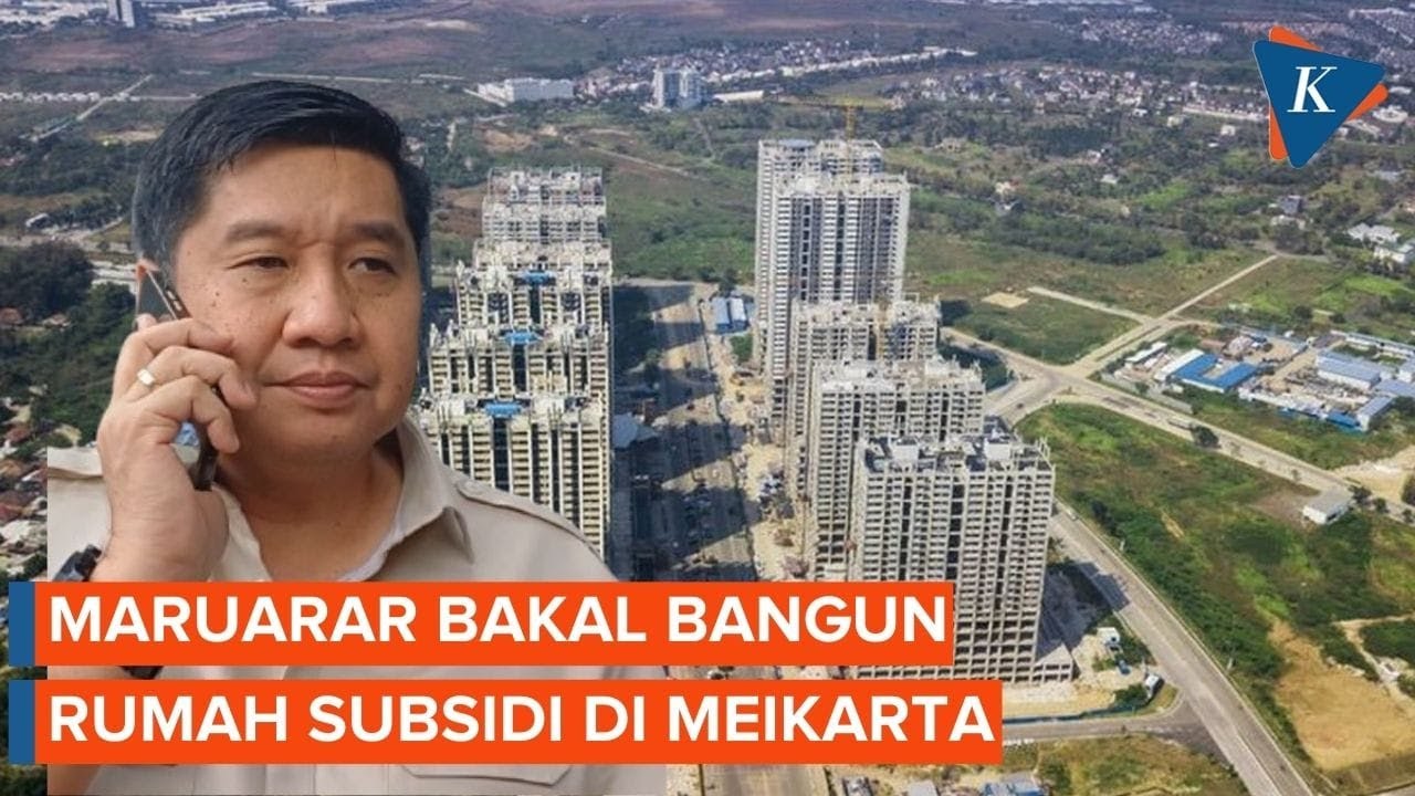 Maruarar Sirait Bakal Bangun Rumah Susun Subsidi di Meikarta