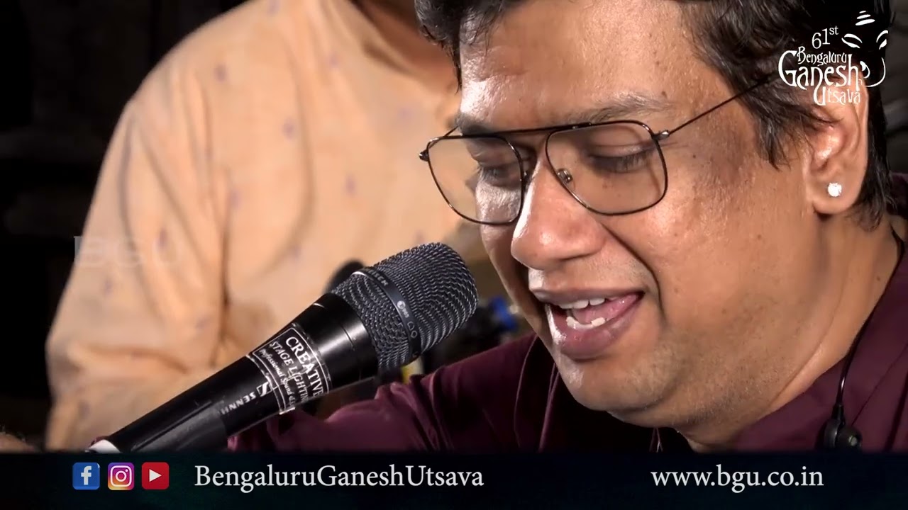 MANGALAM | Vijay Prakash | Bhakti Sangeetha | 61st Bengaluru Ganesh Utsava 2023