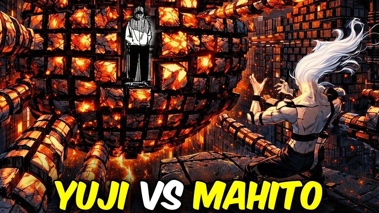YUJI ITADORI HUMILHOU O MAHITO no 1v1! - Jujutsu Kaisen Modulo 22