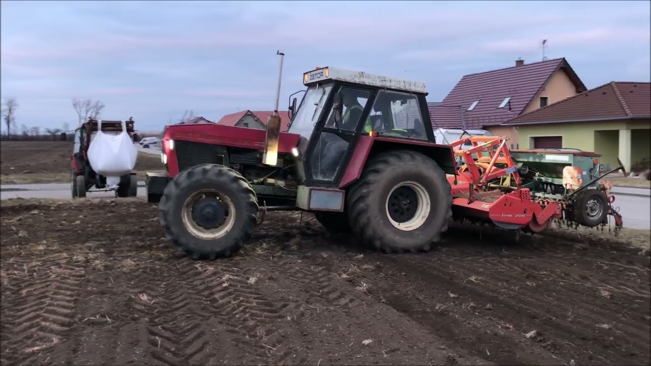 Zetor 12145, 7211/Smykování a setí pšenice 2021